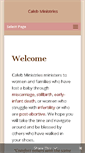 Mobile Screenshot of calebministries.org